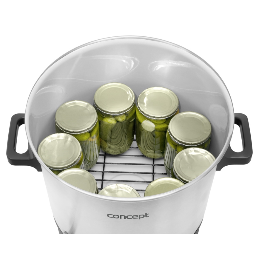 Concept ZH0030 - Ketel conserveren 27 l 2000W/230V roestvrij/zwart