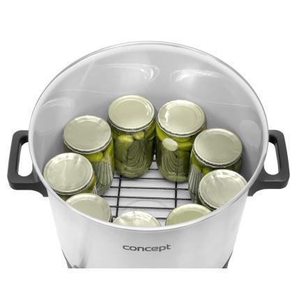 Concept ZH0030 - Ketel conserveren 27 l 2000W/230V wit/zwart
