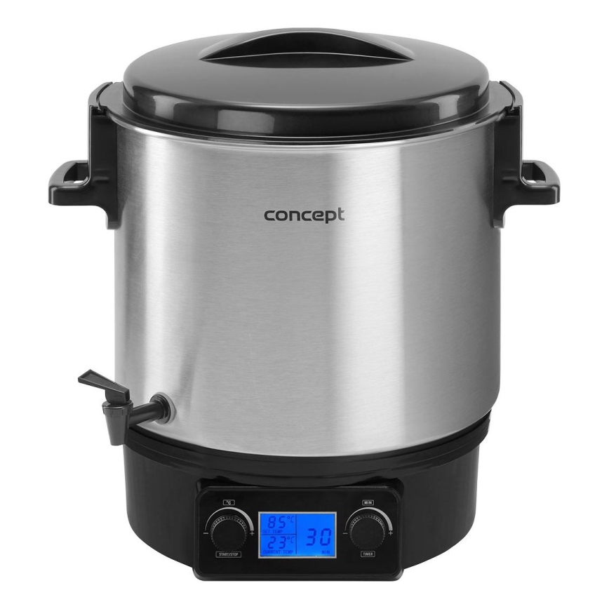 Concept ZH0040 - Ketel conserveren 27 l 2000W/230V roestvrij/zwart
