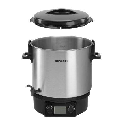 Concept ZH0040 - Ketel conserveren 27 l 2000W/230V roestvrij/zwart