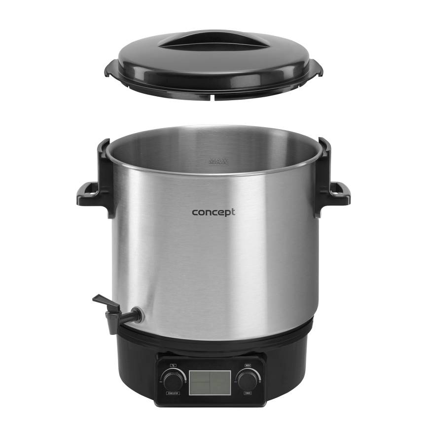 Concept ZH0040 - Ketel conserveren 27 l 2000W/230V roestvrij/zwart