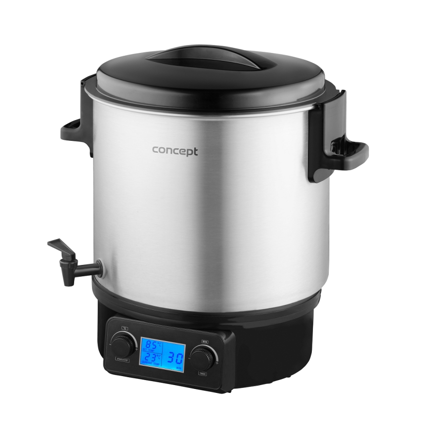 Concept ZH0040 - Ketel conserveren 27 l 2000W/230V roestvrij/zwart