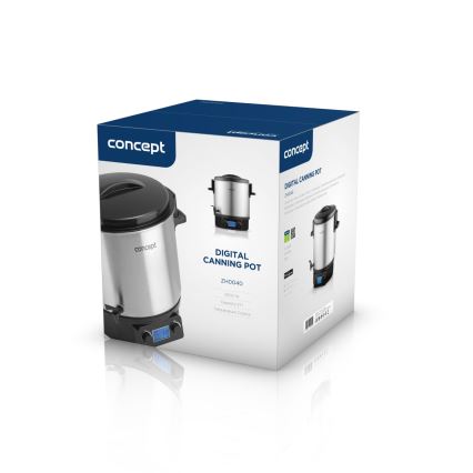 Concept ZH0040 - Ketel conserveren 27 l 2000W/230V roestvrij/zwart