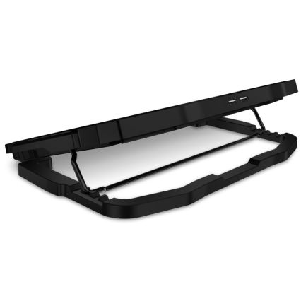 CONNECT IT CCP-2200-RD - Koelpad voor laptop 4x ventilator 2xUSB zwart/rood
