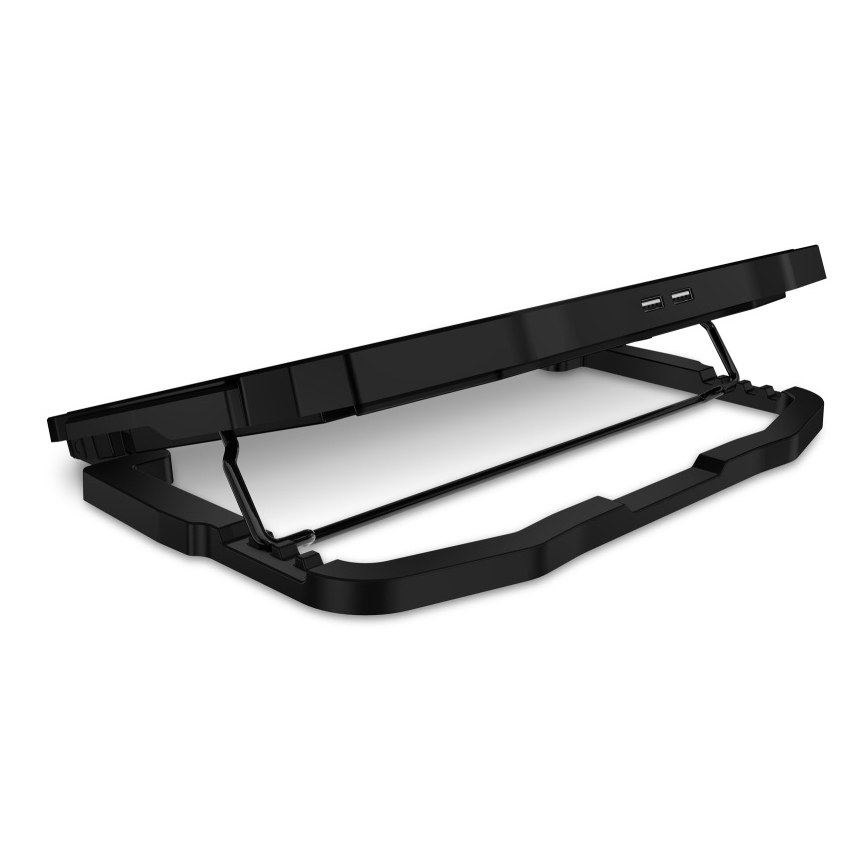 CONNECT IT CCP-2200-RD - Koelpad voor laptop 4x ventilator 2xUSB zwart/rood