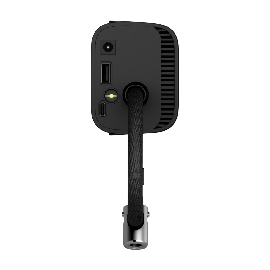 CONNECT IT CFF-4500-BK - Digitale draagbare compressor AirFlow 80W/6000 mAh zwart