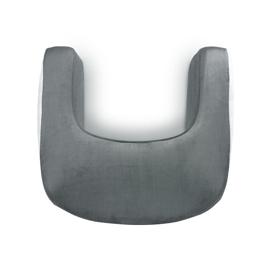 CONNECT IT CFH-1020-GY - ErgoWork anatomisch kussen voor lezen en werken, grijs/wit