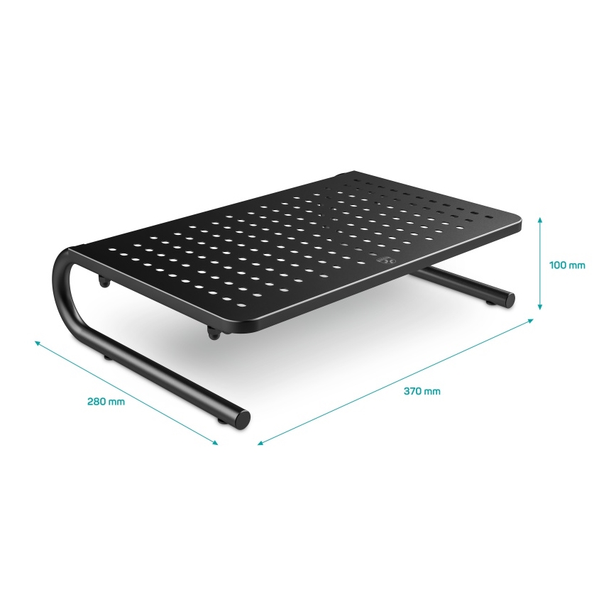 CONNECT IT CFH-2010-BK - Multifunctioneel metalen basis zwart