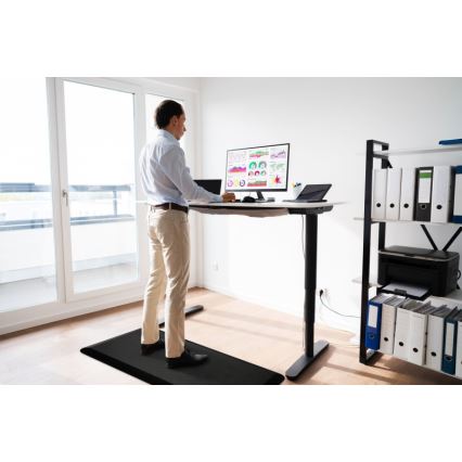 CONNECT IT CFH-4200-BK - Anti-vermoeidheidsvoetmat zwart