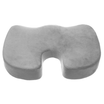 CONNECT IT CFH-5290-GY - Ergonomisch stoelkussen grijs