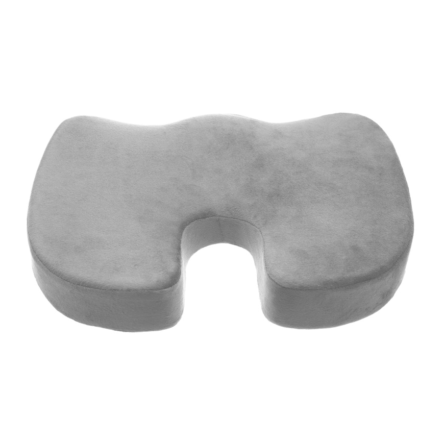 CONNECT IT CFH-5290-GY - Ergonomisch stoelkussen grijs