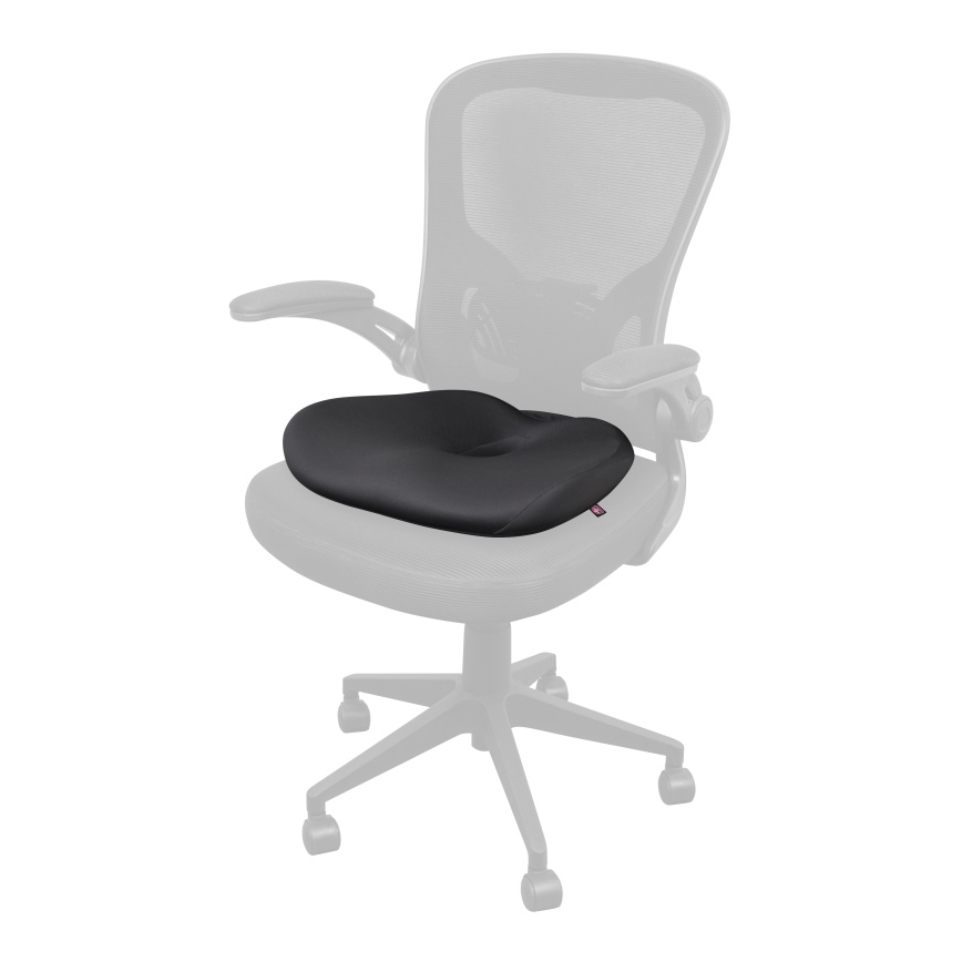 CONNECT IT CFH-5501-GY - Ergonomisch stoelkussen antraciet