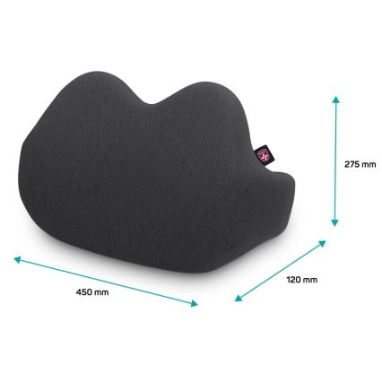 CONNECT IT CFH-5502-GY - Lendensteun voor een stoel antraciet