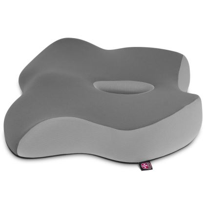 CONNECT IT CFH-5901-GY - Ergonomisch stoelkussen grijs