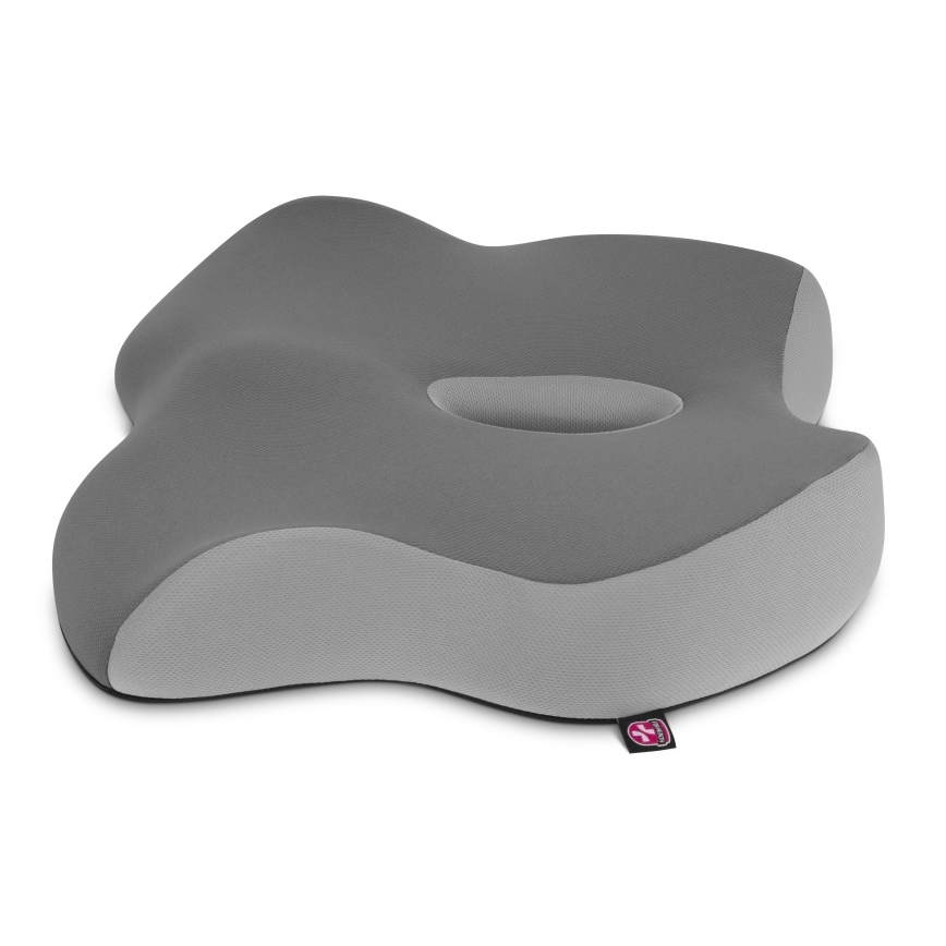 CONNECT IT CFH-5901-GY - Ergonomisch stoelkussen grijs