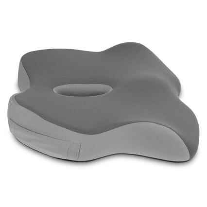 CONNECT IT CFH-5901-GY - Ergonomisch stoelkussen grijs