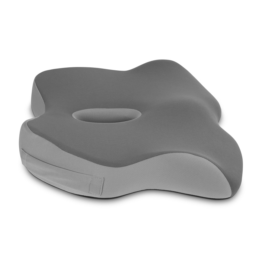 CONNECT IT CFH-5901-GY - Ergonomisch stoelkussen grijs