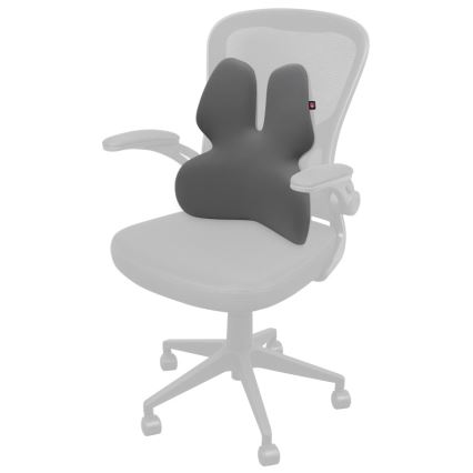 CONNECT IT CFH-5902-GY - Lendensteun voor een stoel grijs