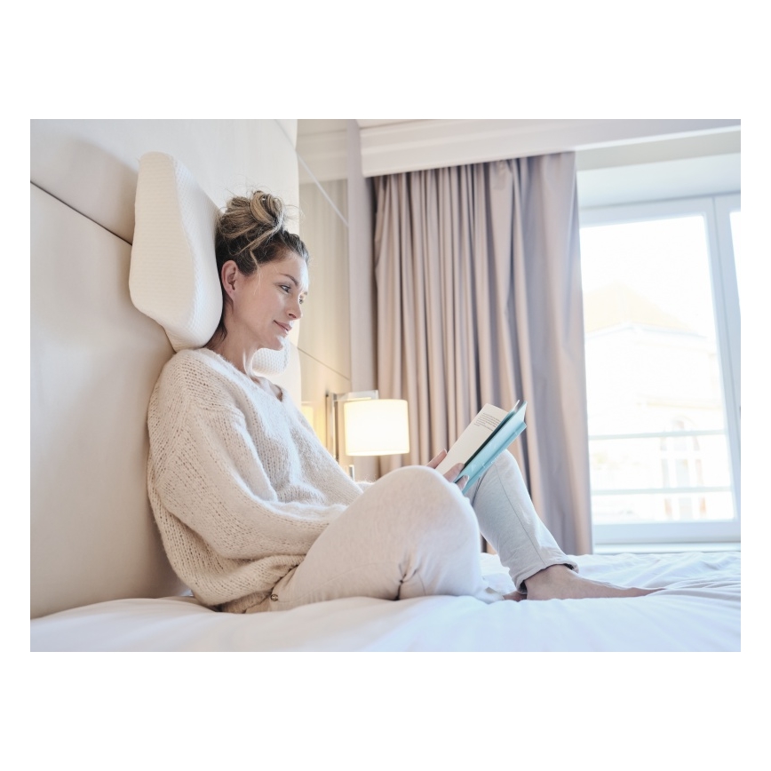 CONNECT IT CFH-6020-WH - Coussin anatomique Taurus blanc