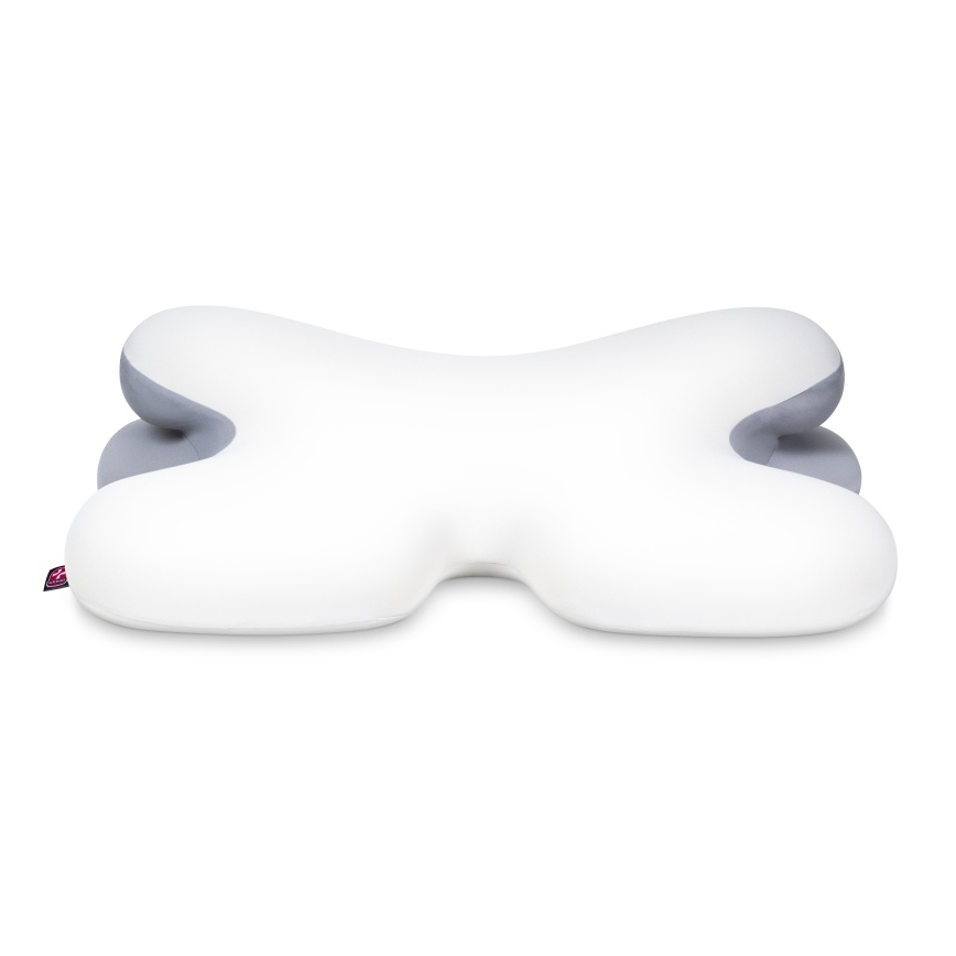 CONNECT IT CFH-6030-WH - Coussin anatomique Virgo blanc/gris