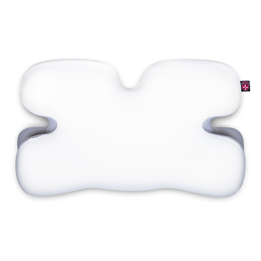 CONNECT IT CFH-6030-WH - Coussin anatomique Virgo blanc/gris