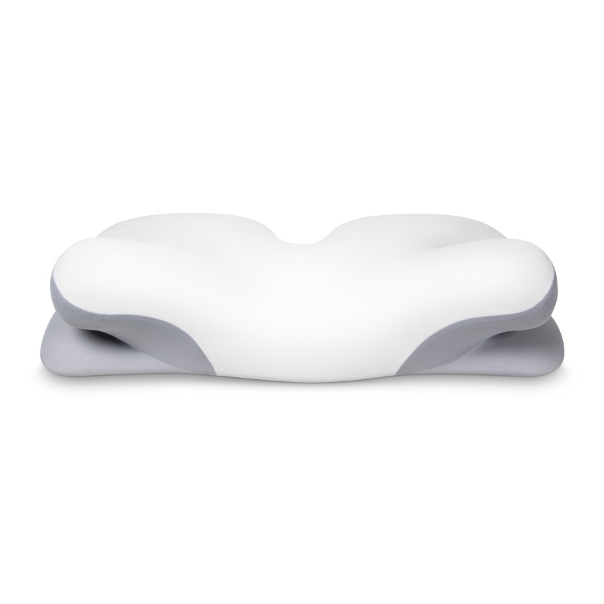 CONNECT IT CFH-6030-WH - Oreiller anatomique Virgo blanc/gris