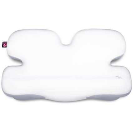 CONNECT IT CFH-6030-WH - Oreiller anatomique Virgo blanc/gris