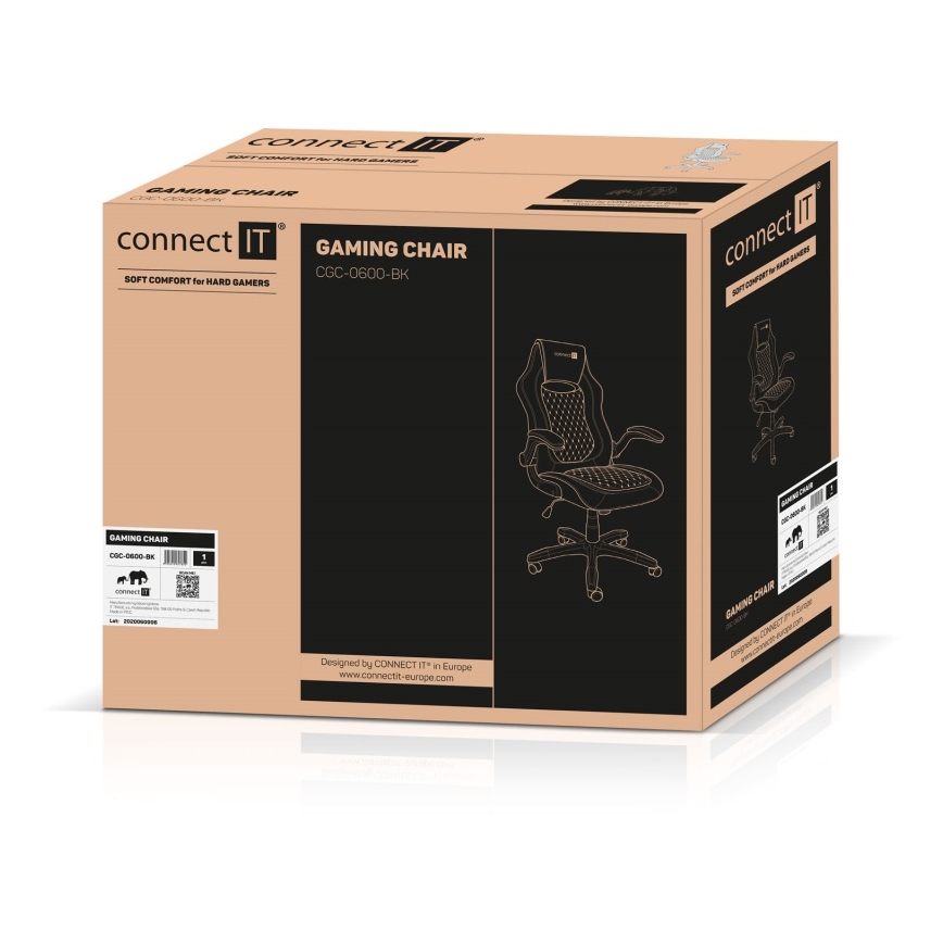 CONNECT IT CGC-0600-BK - Siège gaming Matrix Pro noir
