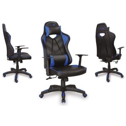 CONNECT IT CGC-0700-BL - Fauteuil de jeu LeMans Pro noir/bleu