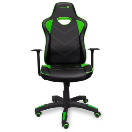 CONNECT IT CGC-0700-GR - Fauteuil de jeu LeMans Pro noir/vert