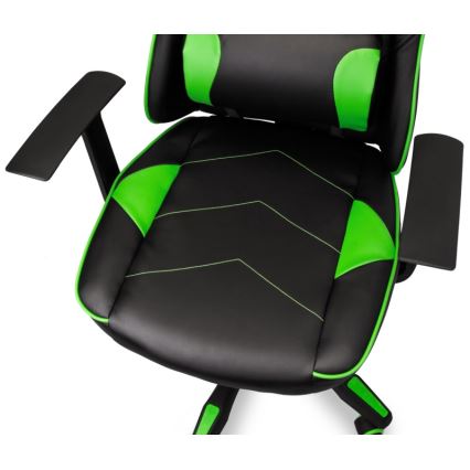 CONNECT IT CGC-0700-GR - Fauteuil de jeu LeMans Pro noir/vert