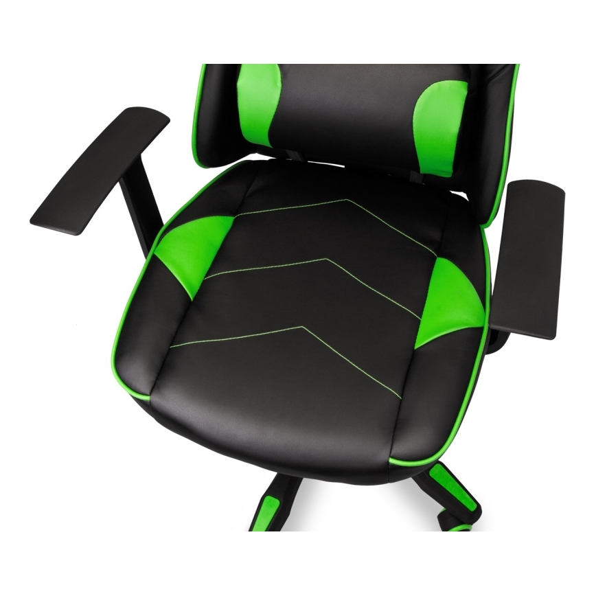 CONNECT IT CGC-0700-GR - Fauteuil de jeu LeMans Pro noir/vert