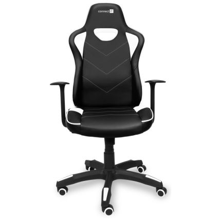 CONNECT IT CGC-0700-WH - Fauteuil de jeu LeMans Pro noir/blanc
