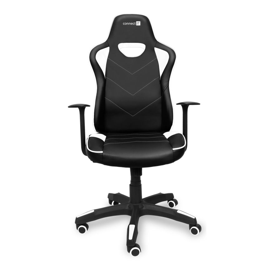 CONNECT IT CGC-0700-WH - Fauteuil de jeu LeMans Pro noir/blanc