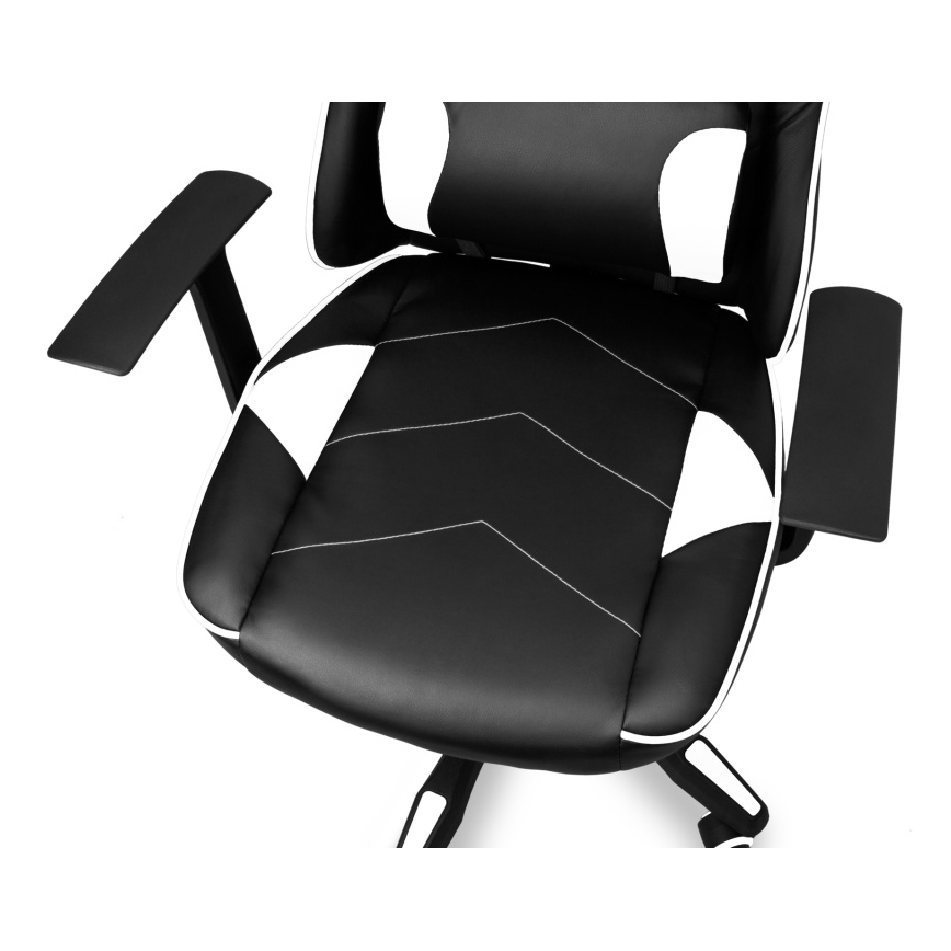 CONNECT IT CGC-0700-WH - Fauteuil de jeu LeMans Pro noir/blanc