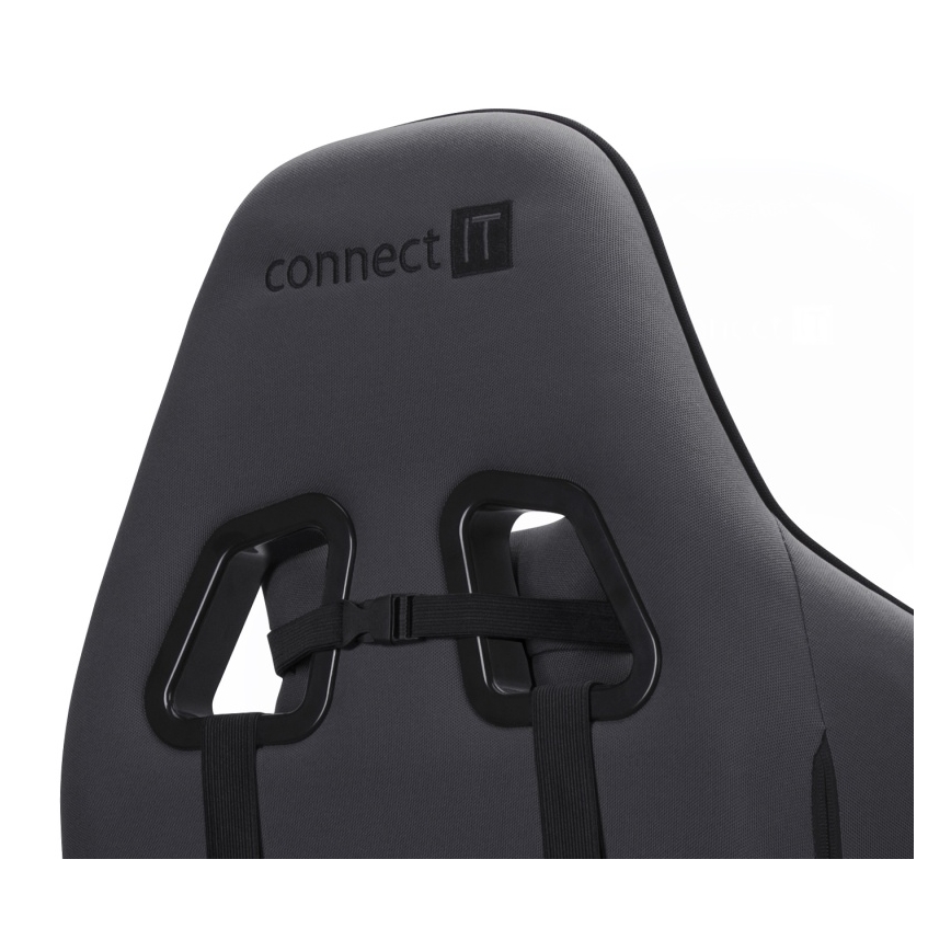 CONNECT IT CGC-1200-GY - Gaming stoel Monaco Pro grijs/zwart