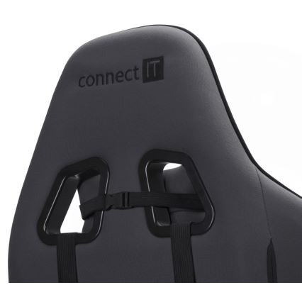 CONNECT IT CGC-1200-GY - Siège gaming Monaco Pro gris/noir