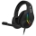CONNECT IT CHP-3595-BK - Casque gaming filaire LED RGB avec un micro noir