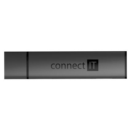 CONNECT IT CHU-4060-AN - USB-A hub met geheugenkaartlezer 4in1