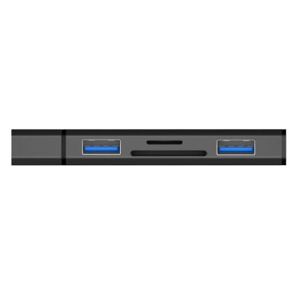 CONNECT IT CHU-4060-AN - USB-A hub met geheugenkaartlezer 4in1