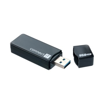 CONNECT IT CI-104 - Lecteur de carte mémoire USB