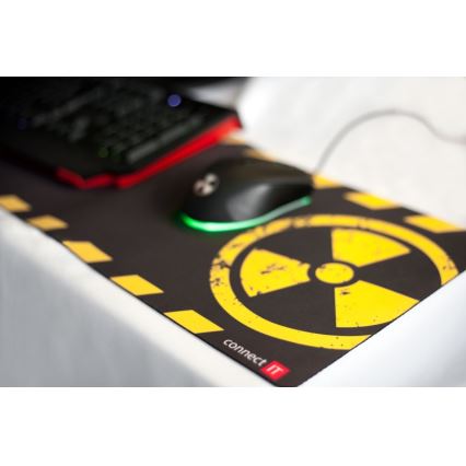 CONNECT IT CI-1128 - LED Bedrade gaming muis 1000/1200/1600/3200 DPI zwart