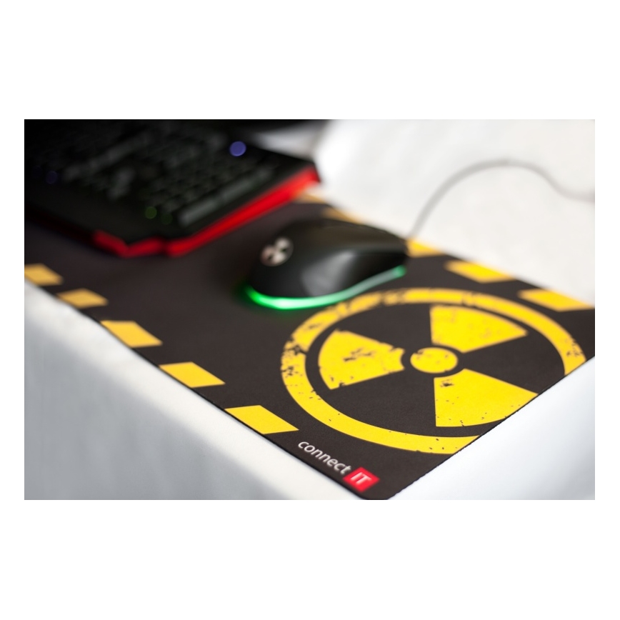 CONNECT IT CI-1128 - LED Bedrade gaming muis 1000/1200/1600/3200 DPI zwart
