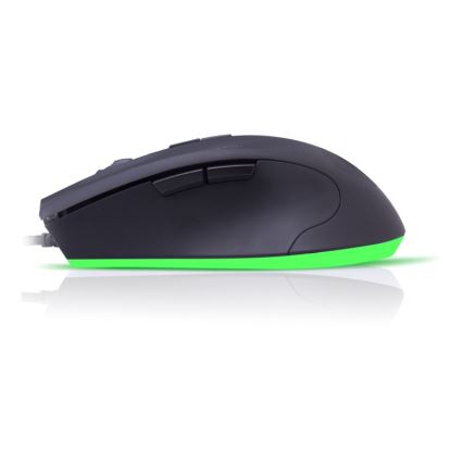 CONNECT IT CI-1128 - LED Bedrade gaming muis 1000/1200/1600/3200 DPI zwart