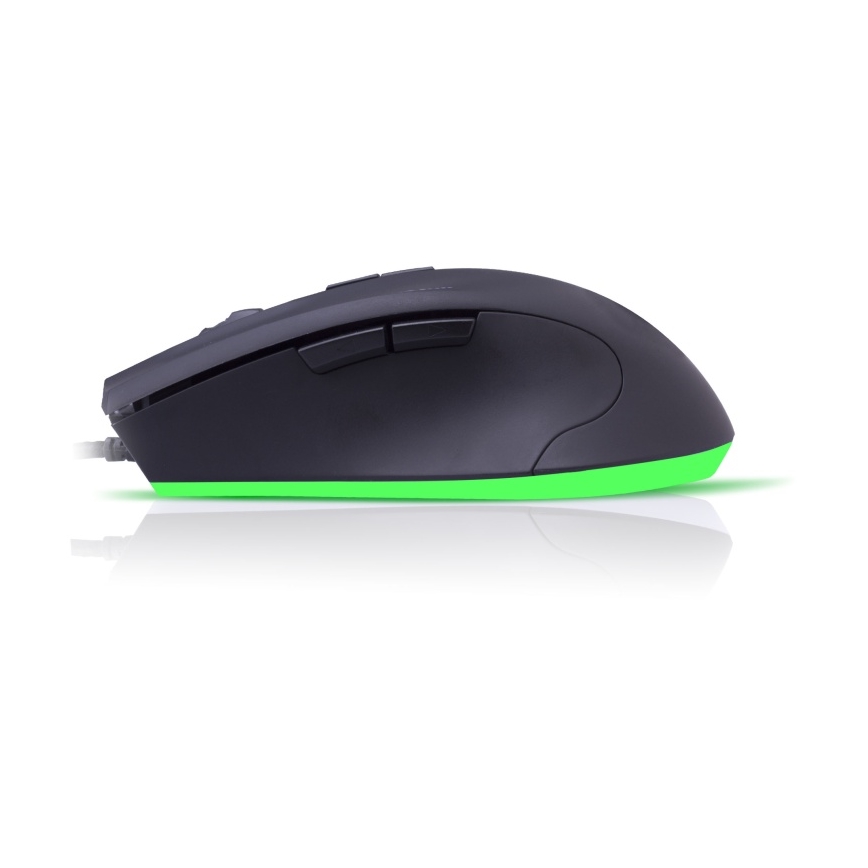 CONNECT IT CI-1128 - LED Bedrade gaming muis 1000/1200/1600/3200 DPI zwart