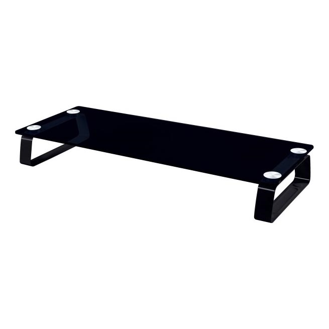 CONNECT IT CI-1134 - Socle en verre multifonctions noir