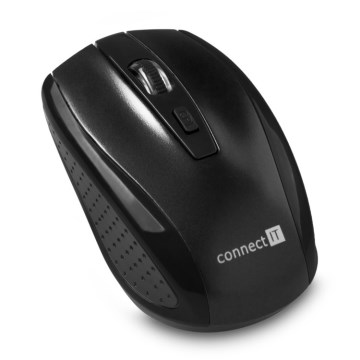 CONNECT IT CI-1223 - Draadloze muis 800/1200/1600 DPI 2xAAA zwart