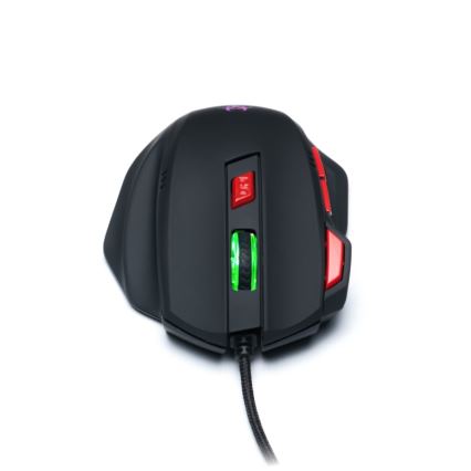 CONNECT IT CI-191 - LED Bedrade gaming muis 800/1600/2400/3200 DPI zwart