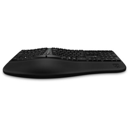 CONNECT IT CKB-2800-CS - Ergonomisch draadloos toetsenbord met CZ/SK-lokalisatie zwart