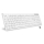 CONNECT IT CKB-3010-CS - Clavier multimédia sans fil avec localisation CZ/SK 2xAAA blanc